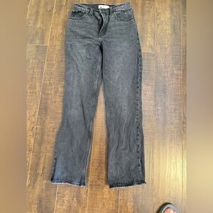 Abercrombie & Fitch Gray High Rise Jeans